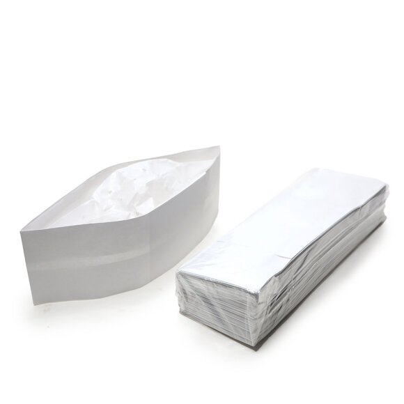 Winco Disposable White Paper Chef's Hat 50pc NEW Cooking Holidays Funny Gag - Picture 3 of 9